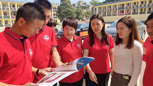 衡安軟件援助米河鎮(zhèn)小學災后重建