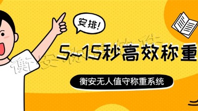 衡安無人值守稱重軟件為企業(yè)管理保駕護航